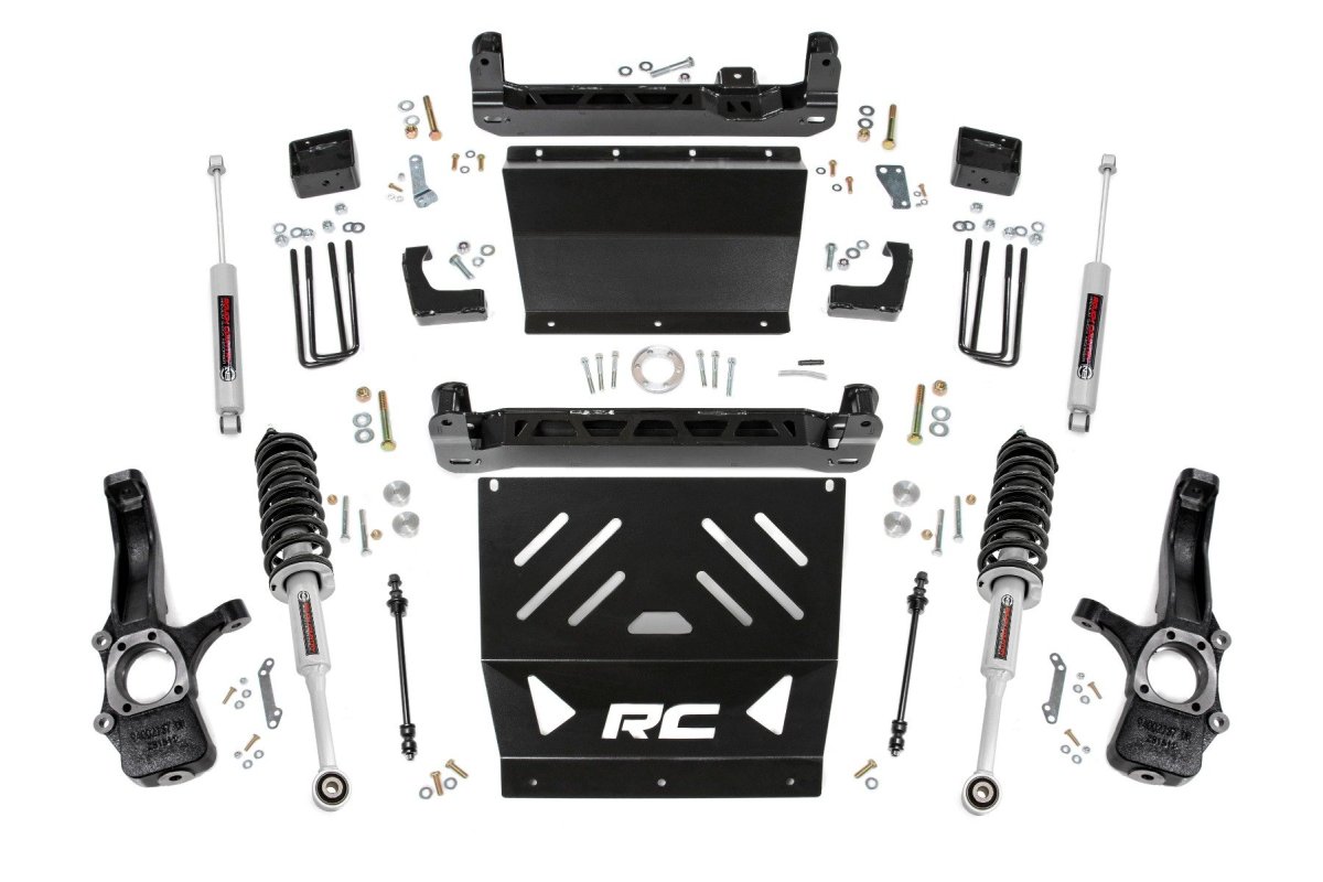 Chevrolet Colorado Suspension Lift Kit - Front + Rear - Rough Country - 6 Inch Lift Kit | N3 Struts - '15-'22